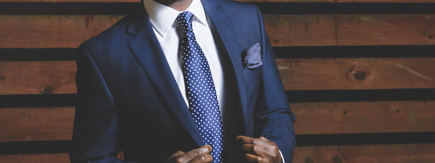 Navy suit