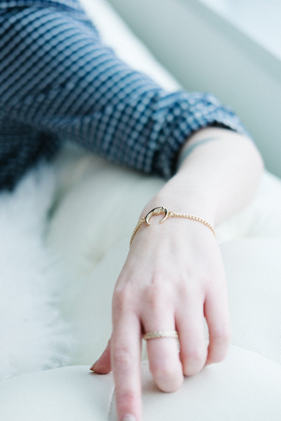 Mond-Charme-Armband