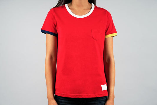 Rotes Sport-T-Shirt